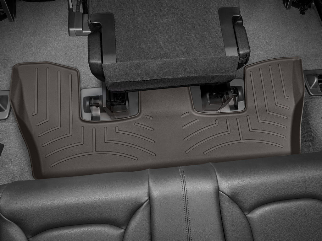 Tapis 3e rangée FloorLiner cacao WeatherTech Audi Q7 2017-2026 / Audi SQ7 2020-2026 - Récréashop
