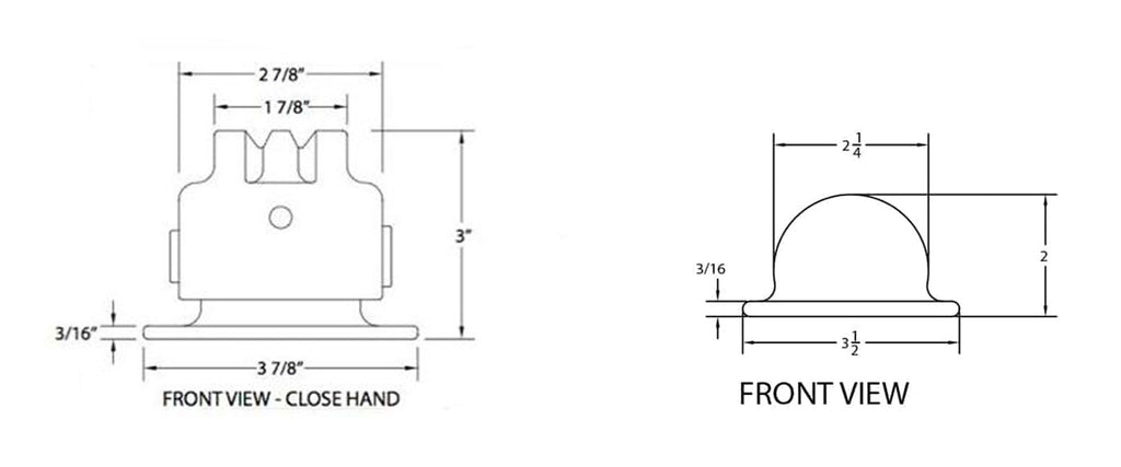AMPLOCK BRP-2 Trailer Coupler Lock/RV Coupler Lock (fits on Specific 2 Coupler only) - Récréashop