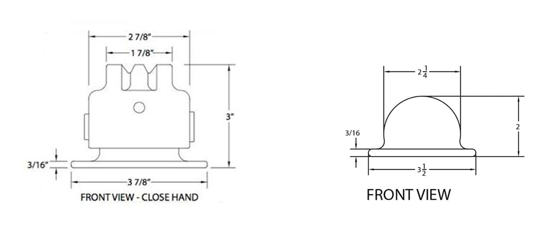 AMPLOCK BRP-2 Trailer Coupler Lock/RV Coupler Lock (fits on Specific 2 Coupler only) - Récréashop