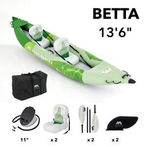 KAYAK GONFLABE BETTA 2 PERSONNES - Récréashop