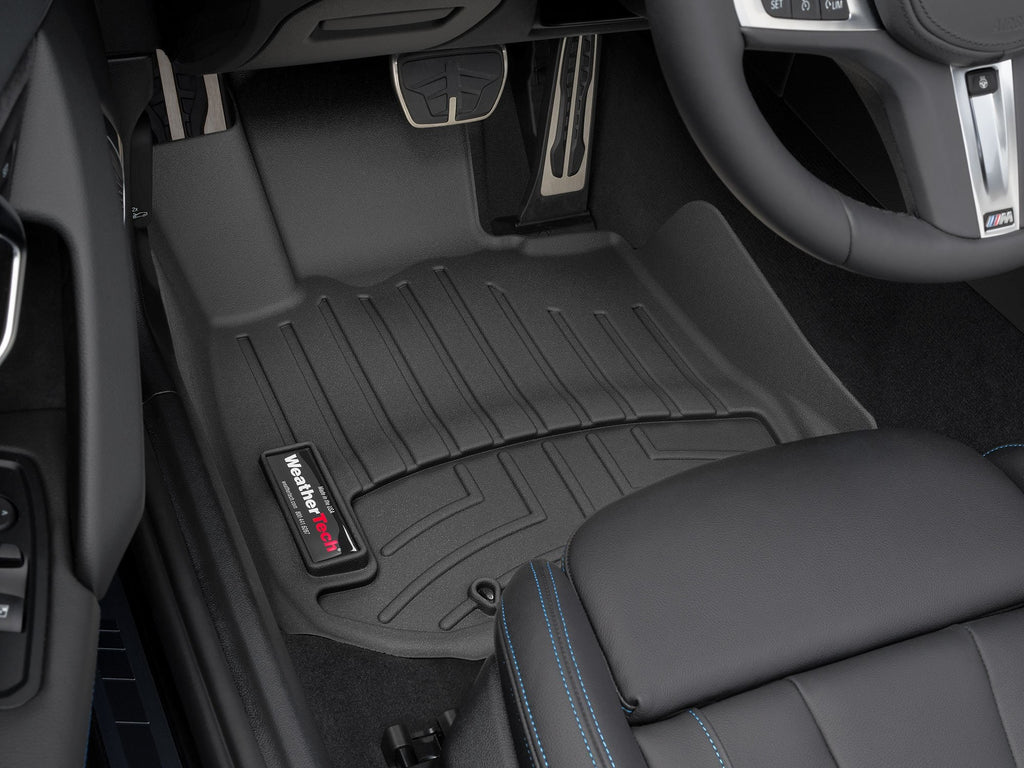 Tapis avant FloorLiner noir WeatherTech BMW Z4 30i 2019-2026 et autres véhicules - Récréashop