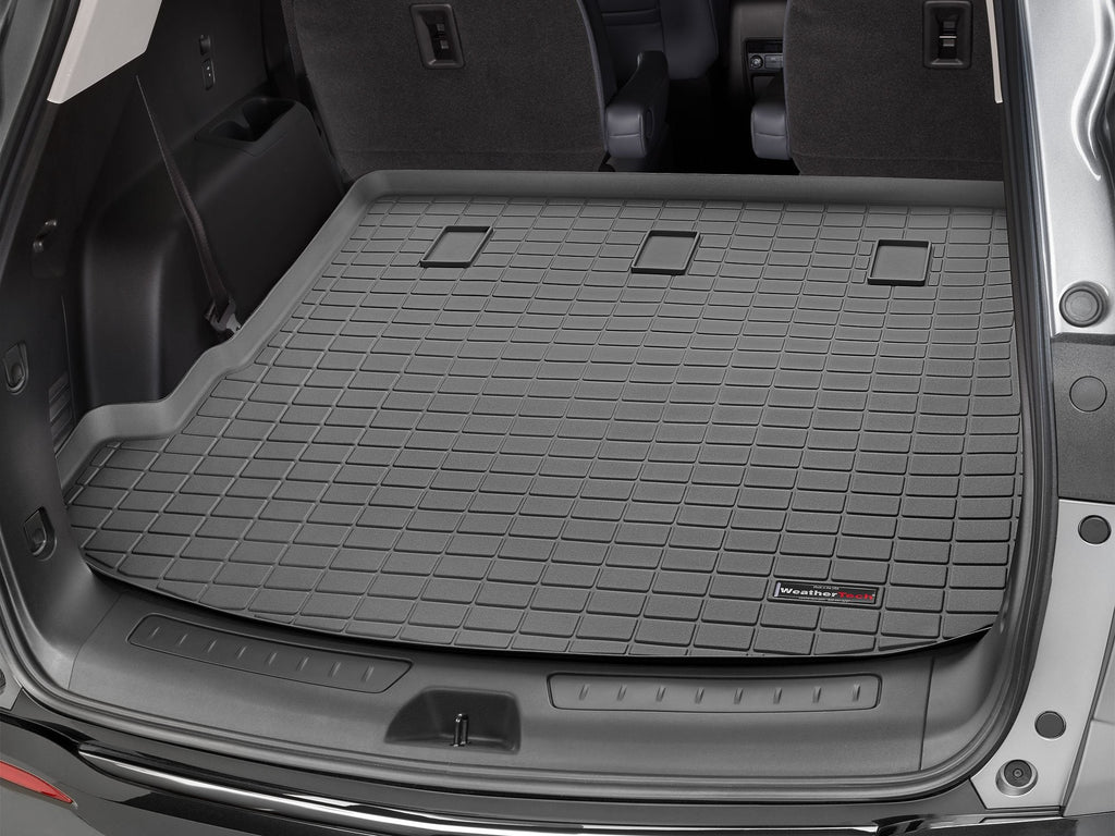 Tapis de coffre Cargo Liner derrière la 2e rangée noir WeatherTech Buick Enclave 2018-2024 - Récréashop