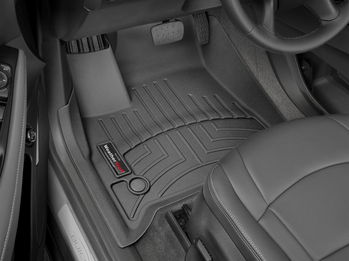 Tapis avant FloorLiner noir WeatherTech Buick Enclave 2018-2024 - Récréashop