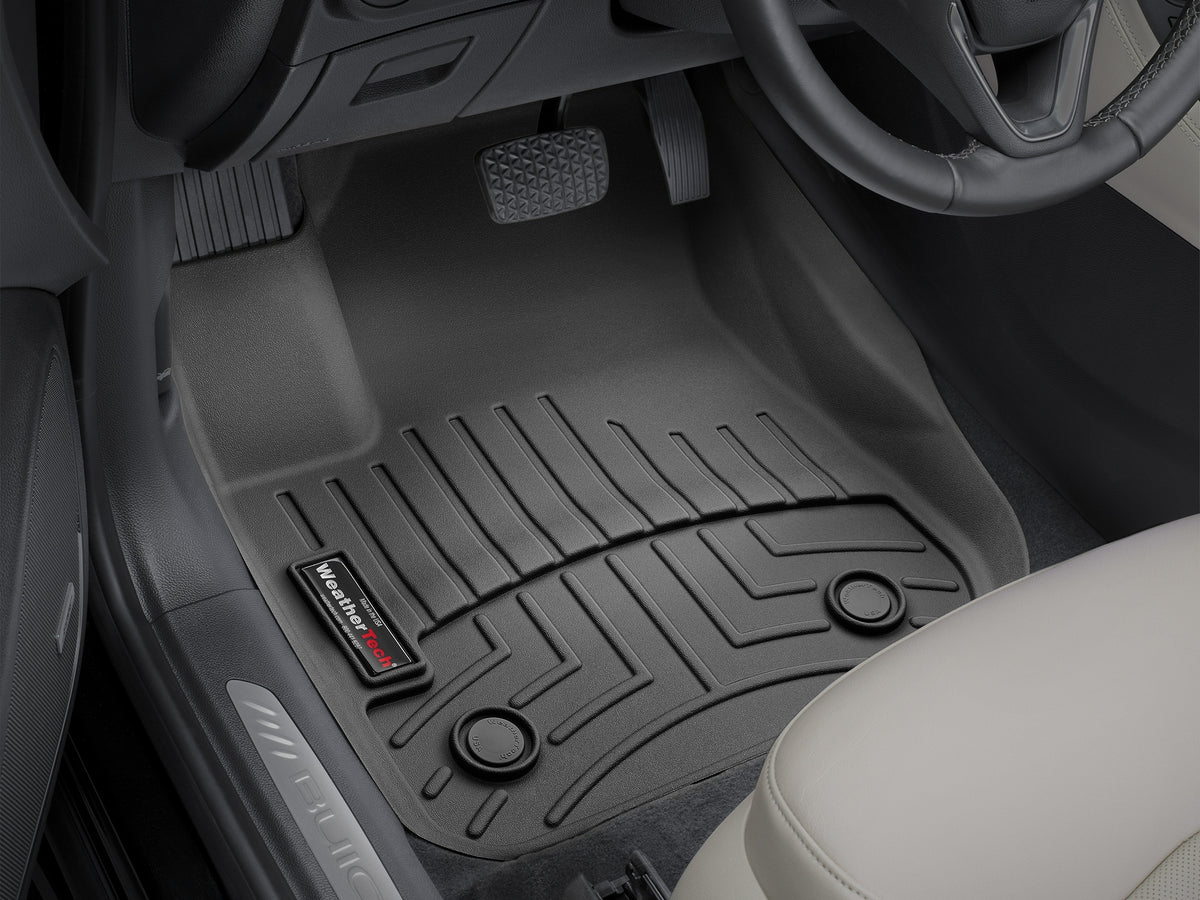 Tapis avant FloorLiner noir WeatherTech Buick Envision 2016-2020 - Récréashop