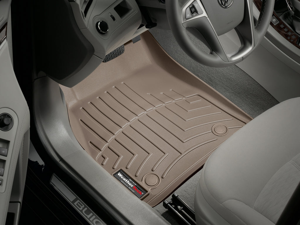 Tapis avant FloorLiner beige WeatherTech Buick LaCrosse 2014-2016 - Récréashop