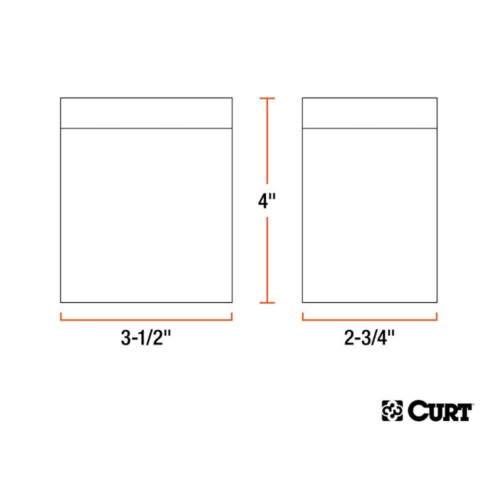 Batterie pour frein d'urgence 12V 3 1/2" x 4" x 2 3/4" CURT - RecreaShop