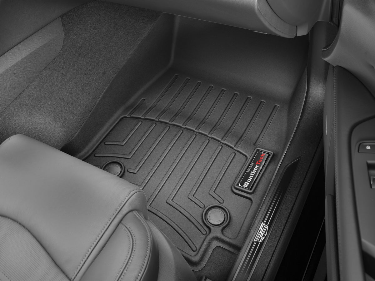 Tapis avant FloorLiner noir WeatherTech Cadillac CT6 2016-2020 / Cadillac CT6-V 2019-2020 - Récréashop