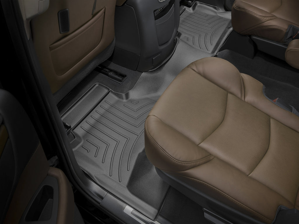 Tapis arrière FloorLiner noir WeatherTech Cadillac Escalade ESV 2015-2020 - Récréashop