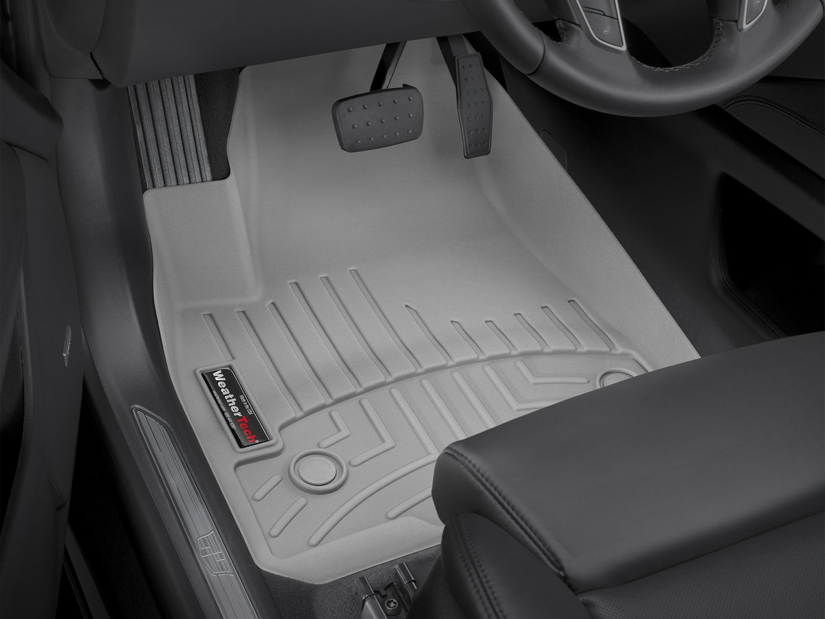 Tapis avant FloorLiner gris WeatherTech Cadillac XT5 2017-2026 - Récréashop