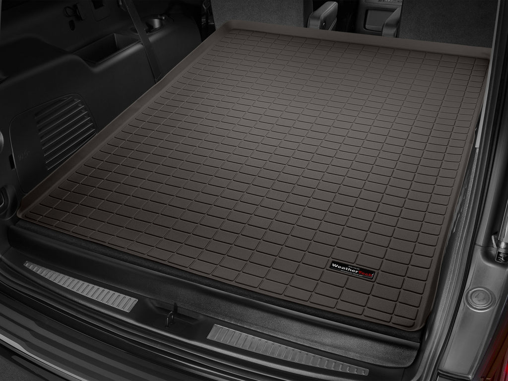 Tapis de coffre Cargo Liner derrière la 2e rangée cacao WeatherTech Cadillac Escalade ESV 2015-2020 et autres  - Récréashop
