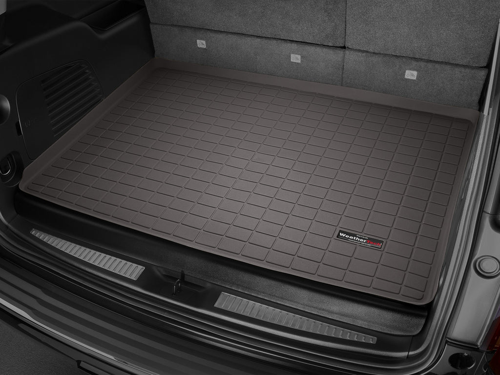 Tapis de coffre Cargo Liner derrière la 3e rangée cacao WeatherTech Cadillac Escalade ESV 2015-2020 et autres  - Récréashop