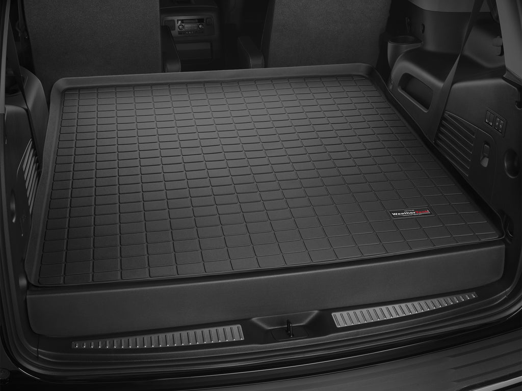 Tapis de coffre Cargo Liner derrière la 2e rangée noir WeatherTech Cadillac Escalade 2015-2020 et autres véhic - Récréashop