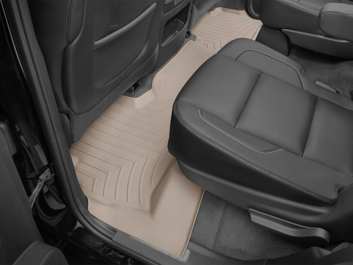 Tapis arrière FloorLiner beige WeatherTech Chevrolet Tahoe 2015-2020 / GMC Yukon / Yukon Denali 2015-2020 - Récréashop