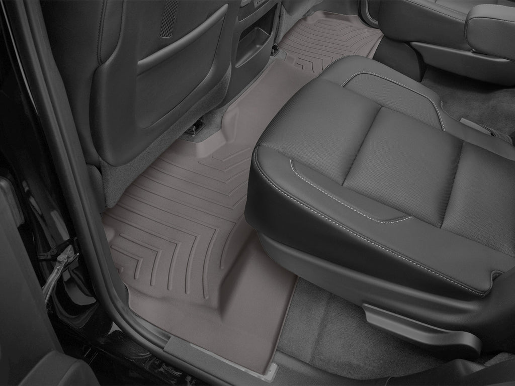 Tapis arrière FloorLiner cacao WeatherTech Chevrolet Tahoe 2015-2020 / GMC Yukon / Yukon Denali 2015-2020 - Récréashop