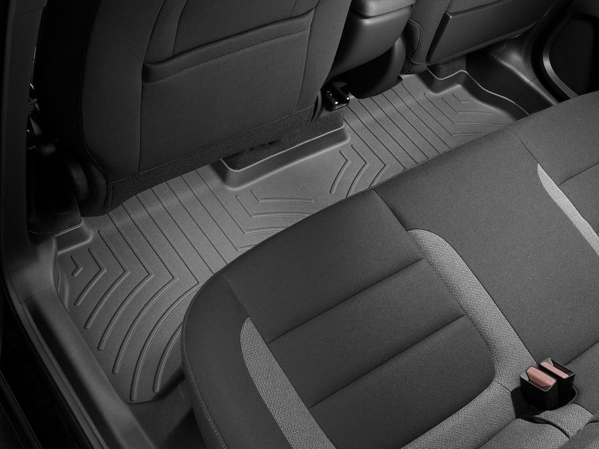 Tapis arrière FloorLiner noir WeatherTech Chevrolet TrailBlazer 2021-2026 (traction avant seulement) - Récréashop