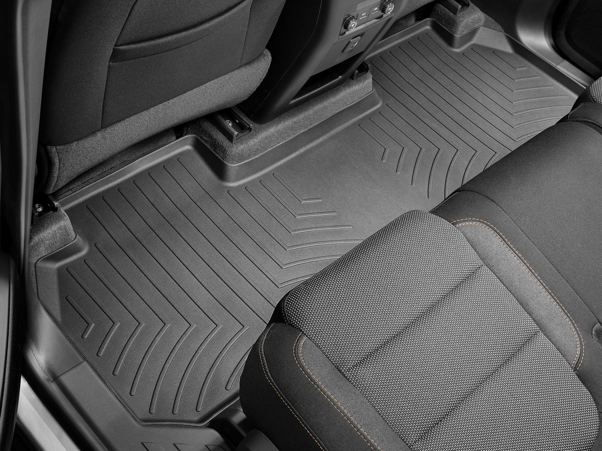 Tapis arrière FloorLiner noir WeatherTech Chevrolet Traverse 2018-2023 / Chevrolet Traverse Limited 2024 (banquette seulement) - Récréashop