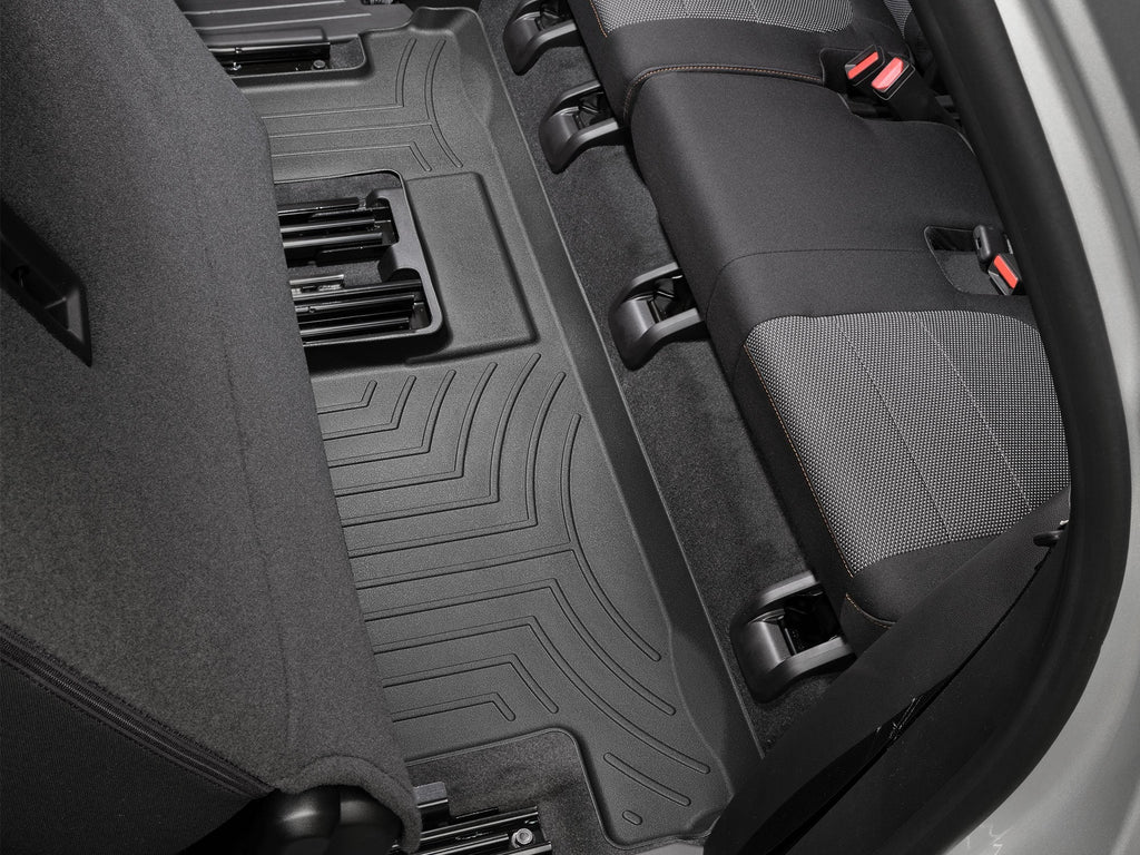 Tapis 3e rangée FloorLiner noir WeatherTech Chevrolet Traverse 2018-2026 et autres véhicules (banquette 2018-2023, banquette 2024-2026) - Récréashop
