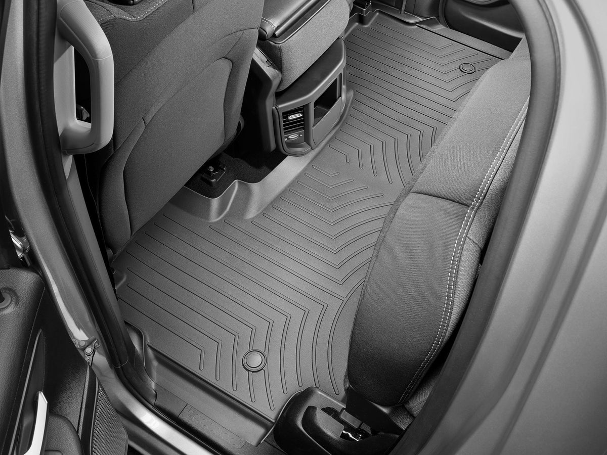Tapis arrière FloorLiner noir WeatherTech RAM 1500 2019-2027 / Dodge Ram 1500 2025-2027 (selon la version, voir compatibilité) - Récréashop
