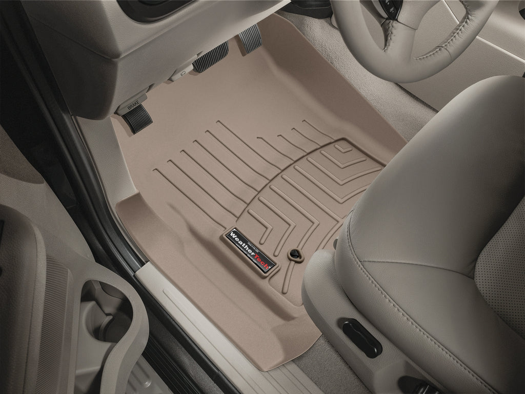 Tapis avant FloorLiner beige WeatherTech Ford Expedition / Expedition Max 2003-2006 / Lincoln Navigator / Navigator L 2003-2006 - Récréashop