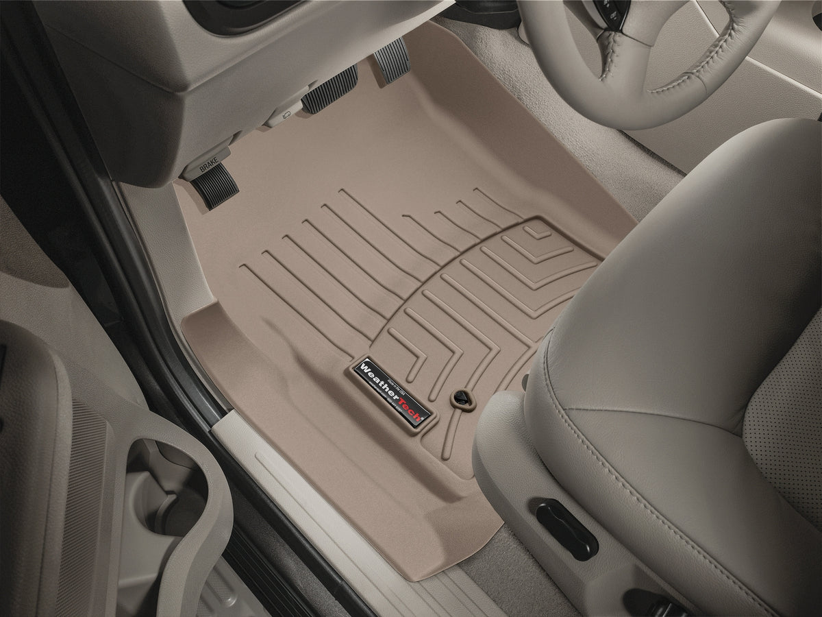 Tapis avant FloorLiner beige WeatherTech Ford Expedition / Expedition Max 2003-2006 / Lincoln Navigator / Navigator L 2003-2006 - Récréashop