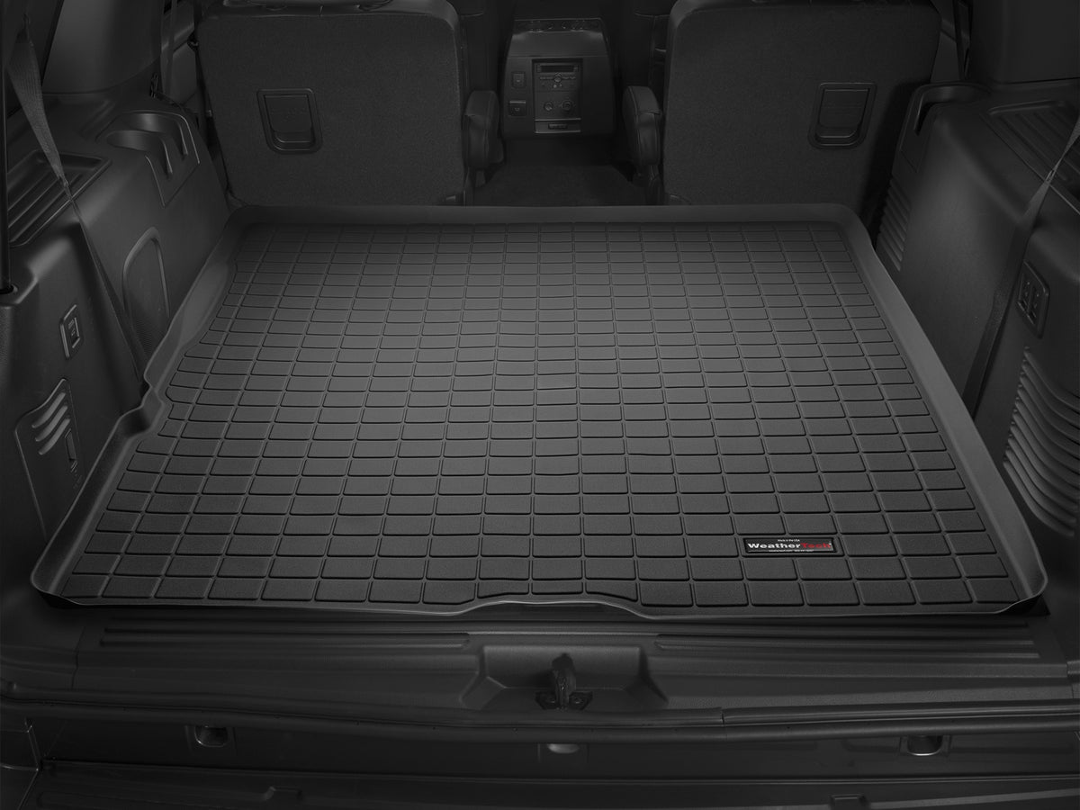 Tapis de coffre Cargo Liner derrière la 2e rangée noir WeatherTech Ford Expedition / Expedition Max 2003-2017  - Récréashop