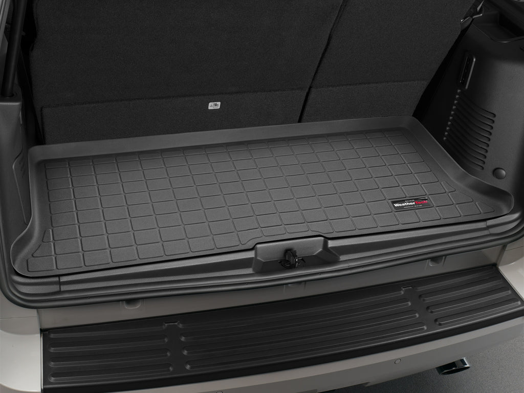 Tapis de coffre Cargo Liner derrière la 3e rangée noir WeatherTech Ford Expedition / Expedition Max 2003-2017  - Récréashop