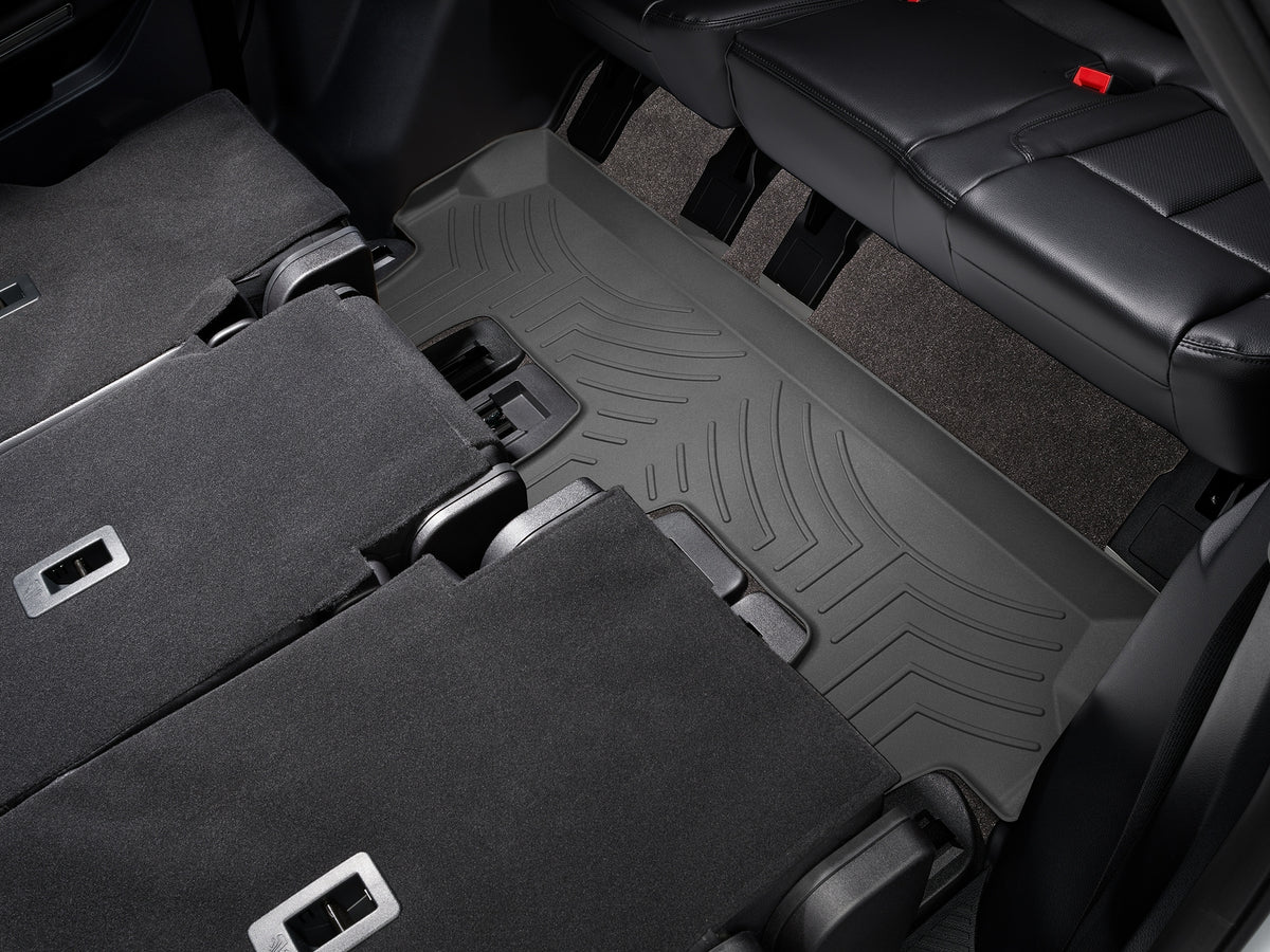 Tapis 3e rangée FloorLiner noir WeatherTech Ford Expedition 2018-2024 / Lincoln Navigator 2018-2024 (banquette 2018-2020, 8 passagers 2021-2024) - Récréashop