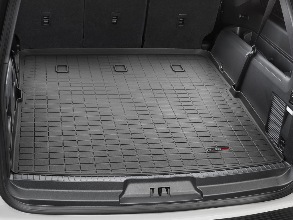 Tapis de coffre Cargo Liner derrière la 2e rangée noir WeatherTech Ford Expedition Max 2018-2024 / Lincoln Nav - Récréashop