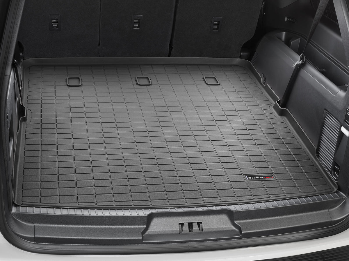 Tapis de coffre Cargo Liner derrière la 2e rangée noir WeatherTech Ford Expedition Max 2018-2024 / Lincoln Nav - Récréashop
