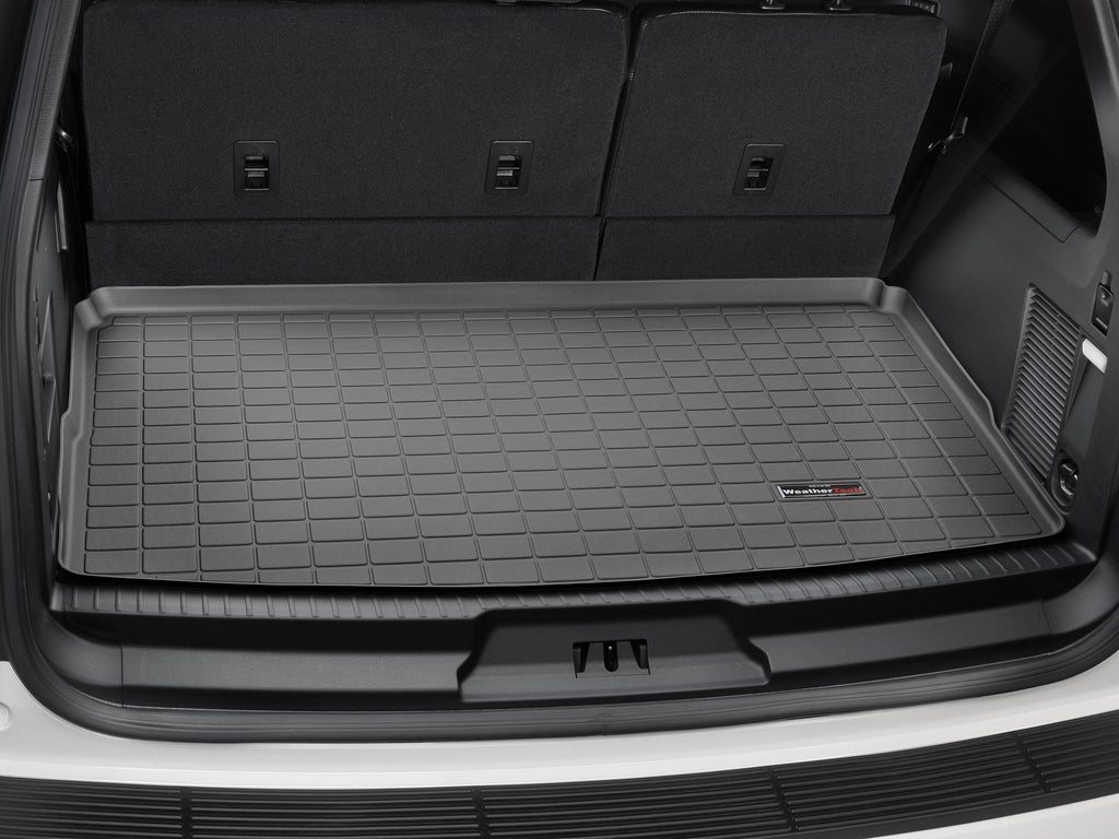 Tapis de coffre Cargo Liner derrière la 3e rangée noir WeatherTech Ford Expedition Max 2018-2024 / Lincoln Nav - Récréashop