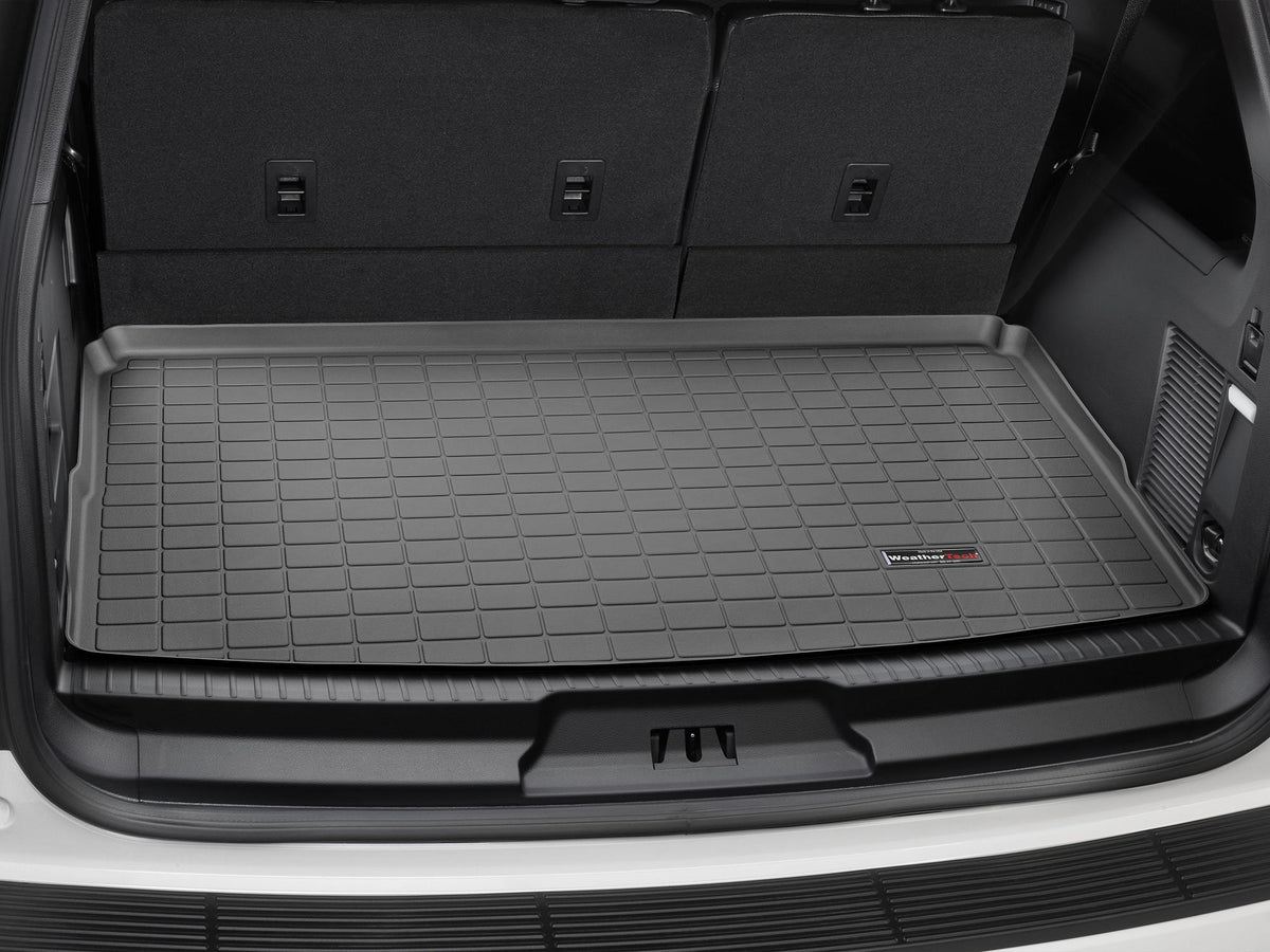 Tapis de coffre Cargo Liner derrière la 3e rangée noir WeatherTech Ford Expedition Max 2018-2024 / Lincoln Nav - Récréashop