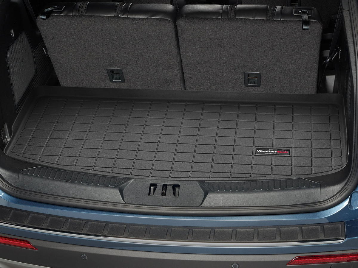 Tapis de coffre Cargo Liner derrière la 3e rangée noir WeatherTech Ford Explorer 2020-2027 et autres véhicules - Récréashop