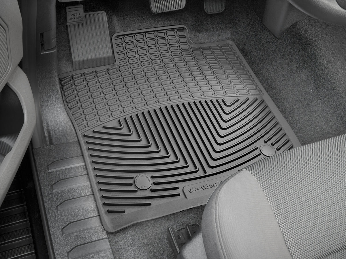 Tapis avant toutes saisons noir WeatherTech Ford F-150 2015-2026 (cabine simple, plancher tapissé seulement) - Récréashop