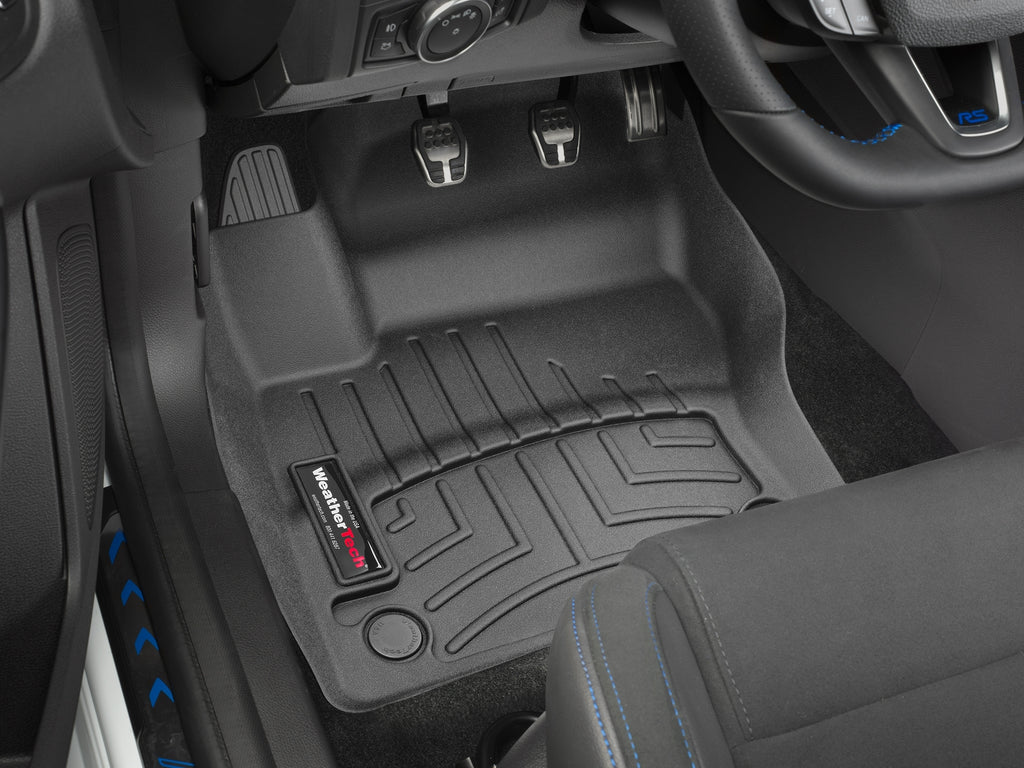 Tapis avant FloorLiner noir WeatherTech Ford Focus RS 2016-2018 - Récréashop