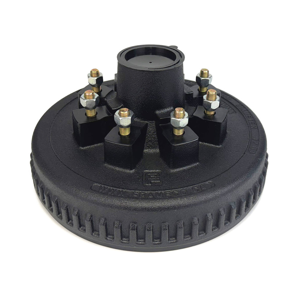 Tambour 12" x 2" 8 goujons 1/2" B.C. 6,5" 7K assemblé et graissé seul FRAMECO - RecreaShop