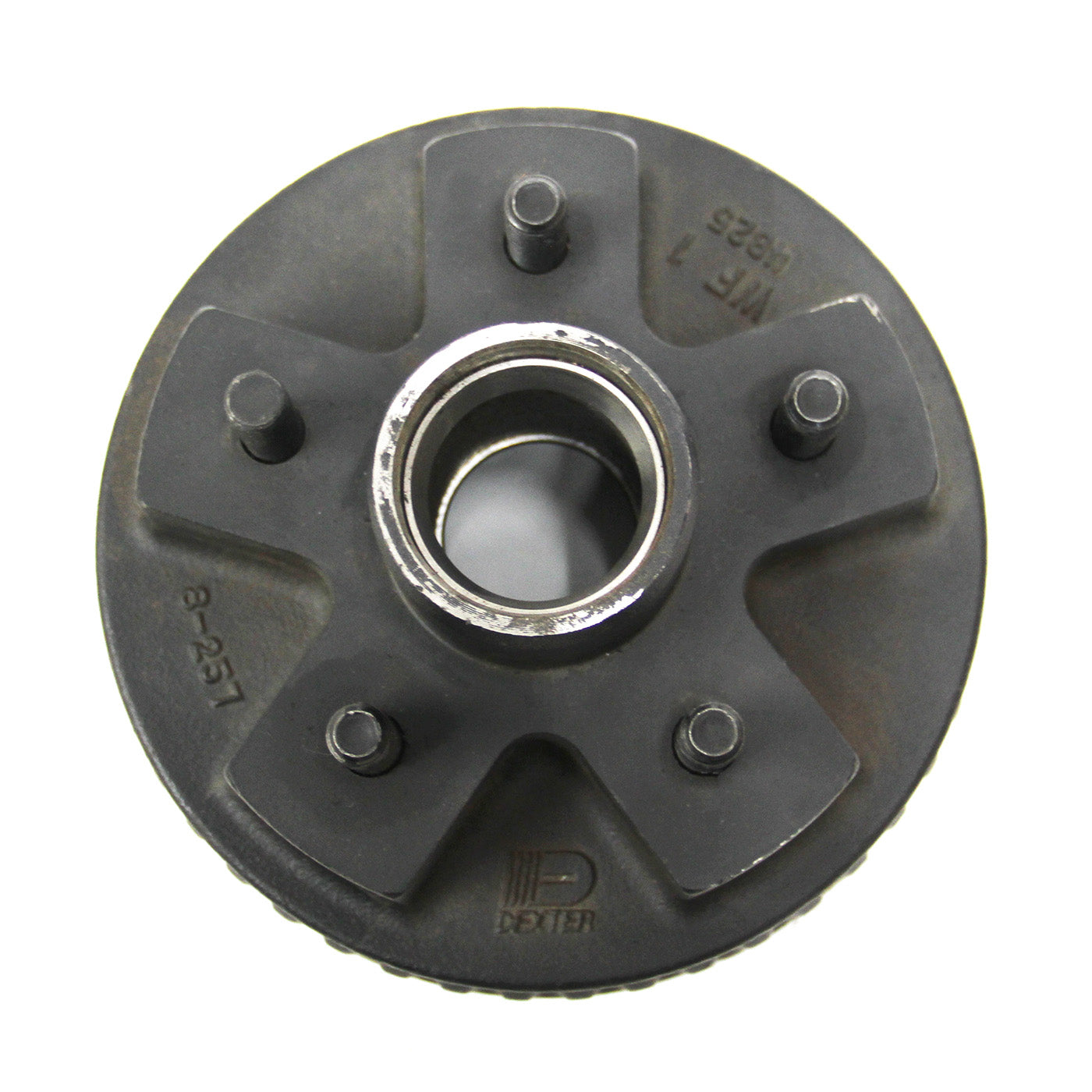 Tambour 7" x 1 1/4" 5 goujons 1/2" B.C. 4,5" 2K électrique à graisse seul DEXTER - RecreaShop