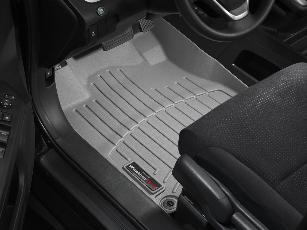 Tapis avant FloorLiner gris WeatherTech Honda CR-V 2012-2016 (sans caisson de graves : LX, SE et EX seulement) - Récréashop