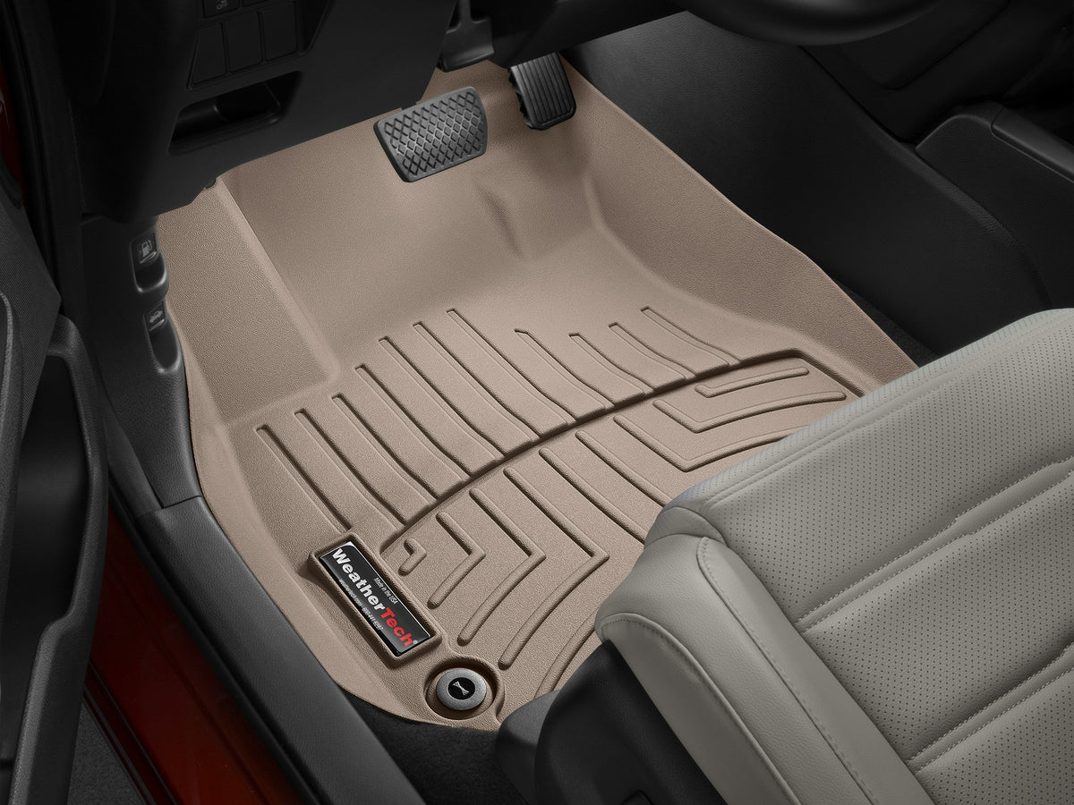Tapis avant FloorLiner beige WeatherTech Honda CR-V 2017-2022 / Honda CR-V Hybrid 2020-2022 - Récréashop