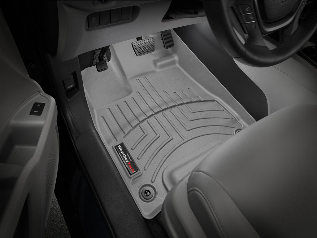 Tapis avant FloorLiner gris WeatherTech Honda Passport 2019-2025 / Honda Pilot 2016-2022 - Récréashop