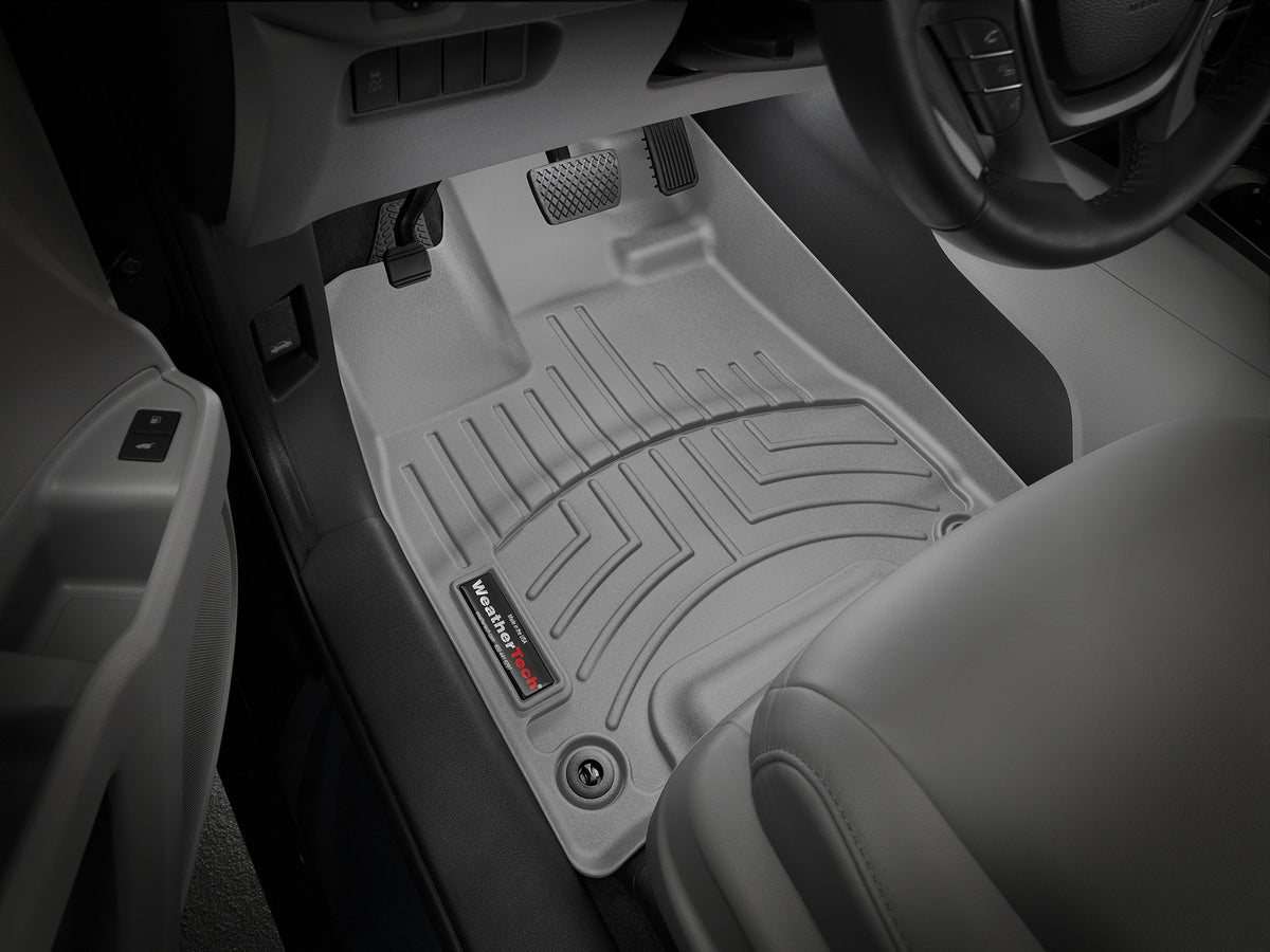 Tapis avant FloorLiner gris WeatherTech Honda Passport 2019-2025 / Honda Pilot 2016-2022 - Récréashop