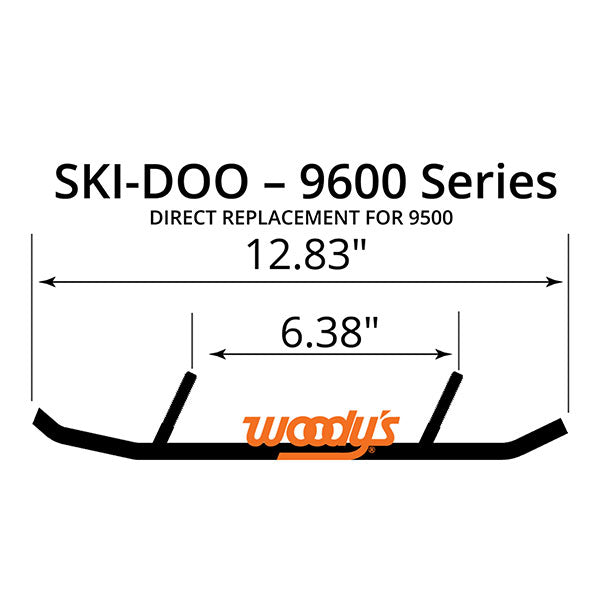 Patins de sentier Hard Surface Woody's (HSD-9600)