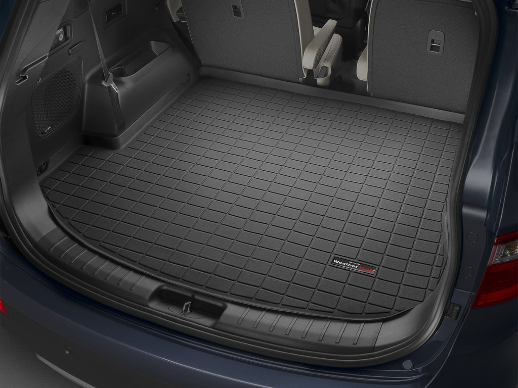Tapis de coffre Cargo Liner derrière la 2e rangée noir WeatherTech Hyundai Santa Fe XL 2013-2019 - Récréashop
