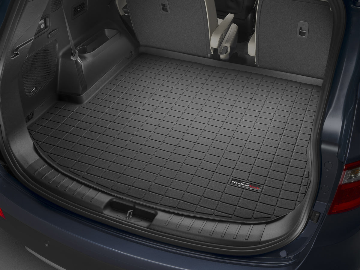 Tapis de coffre Cargo Liner derrière la 2e rangée noir WeatherTech Hyundai Santa Fe XL 2013-2019 - Récréashop