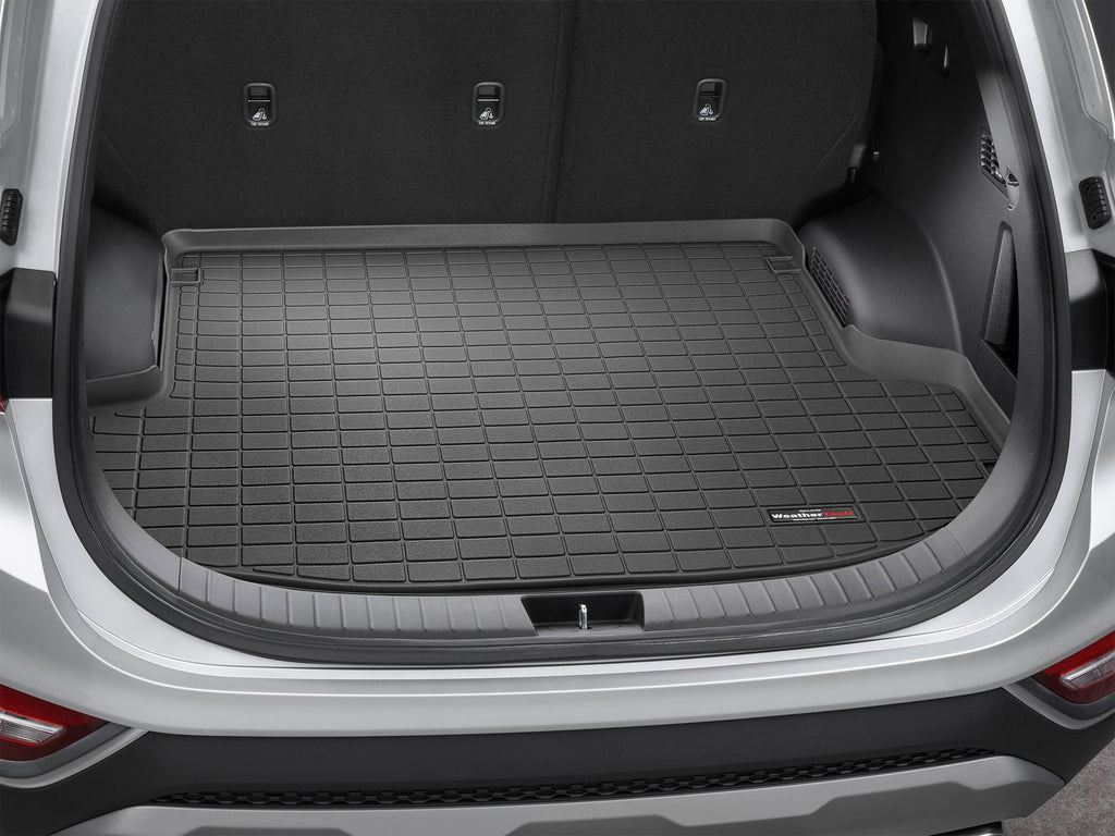 Tapis de coffre Cargo Liner derrière la 2e rangée noir WeatherTech Hyundai Santa Fe 2019-2020 - Récréashop