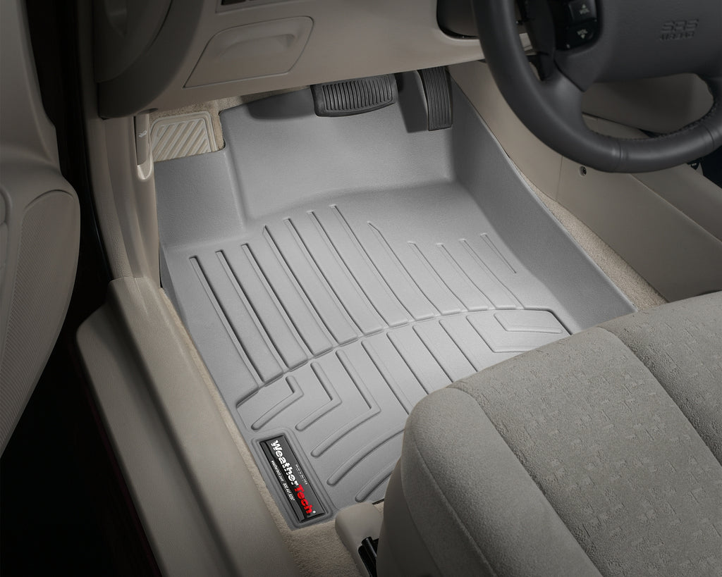 Tapis avant FloorLiner gris WeatherTech Hyundai Sonata 2006-2010 (transmission automatique seulement) - Récréashop