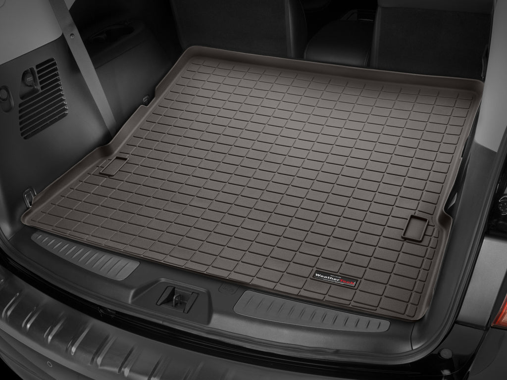 Tapis de coffre Cargo Liner derrière la 2e rangée cacao WeatherTech Infiniti QX80 2014-2024 / Nissan Armada 20 - Récréashop