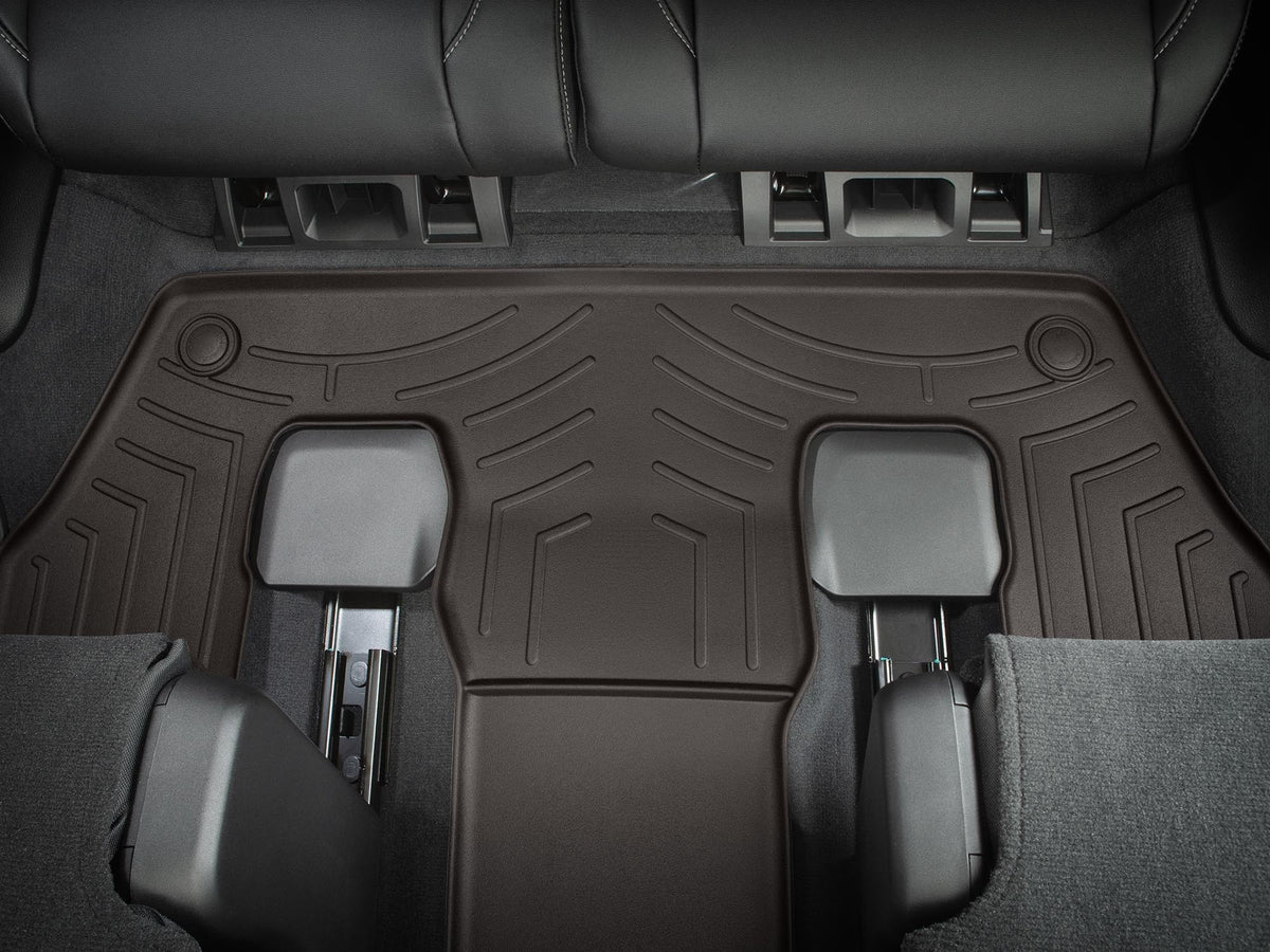 Tapis 3e rangée FloorLiner cacao WeatherTech Jeep Grand Cherokee L 2021, 2025-2027 (selon la version, voir compatibilité) - Récréashop