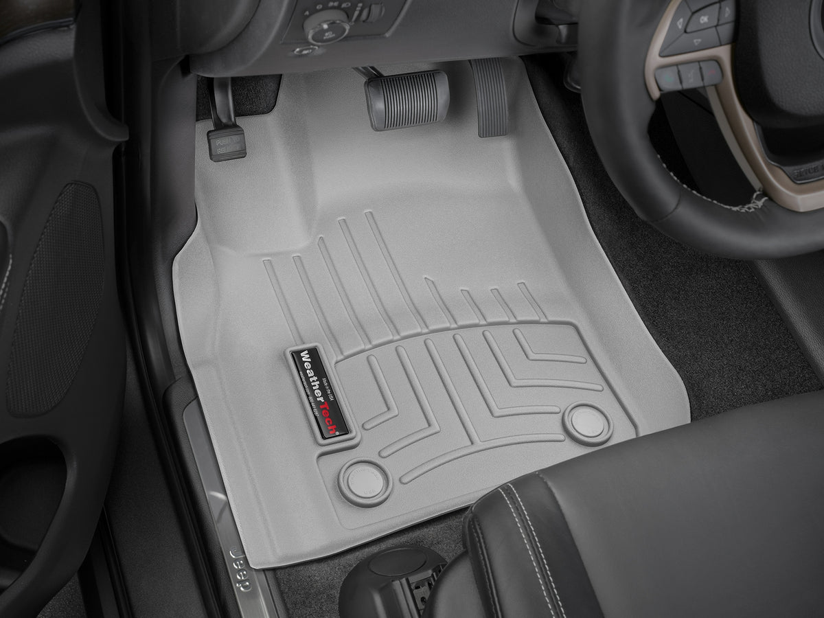 Tapis avant FloorLiner gris WeatherTech Dodge Durango 2016-2026 / Jeep Grand Cherokee 2016-2022 - Récréashop