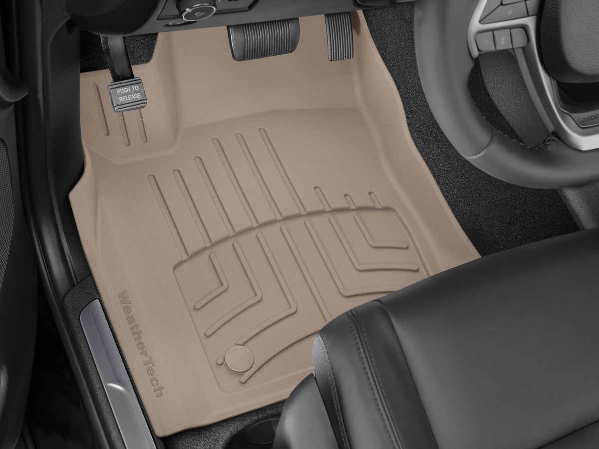 Tapis avant FloorLiner HP beige WeatherTech Dodge Durango 2016-2026 / Jeep Grand Cherokee 2016-2022 - Récréashop