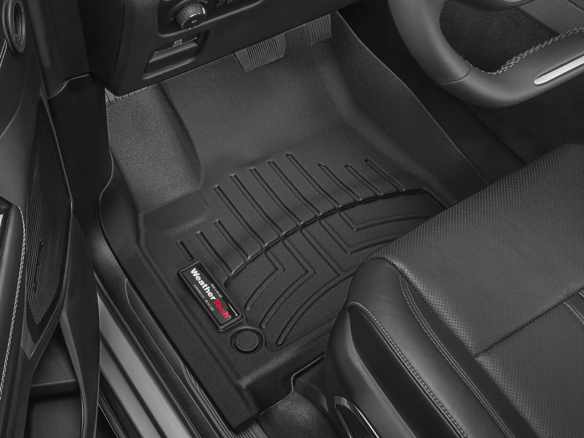 Tapis avant FloorLiner noir WeatherTech Jeep Grand Wagoneer 2022-2026 et autres véhicules - Récréashop